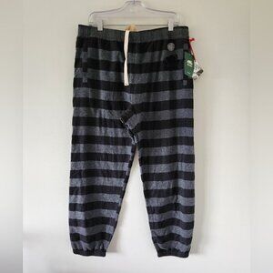Striped Black and Gray Men's Pants